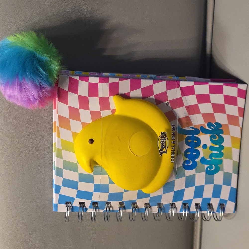 PEEPS Mini Notebook & Ballpoint Pen Set NEW